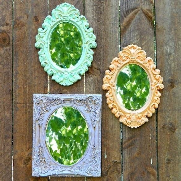 Dollar Store Frame Makeovers · How To Make A Mirror · Decorating on Cut Out + Keep