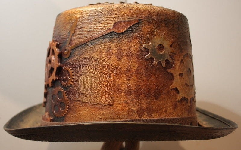 Steampunk Top Hat · How To Make A Top Hat · Art on Cut Out + Keep · How