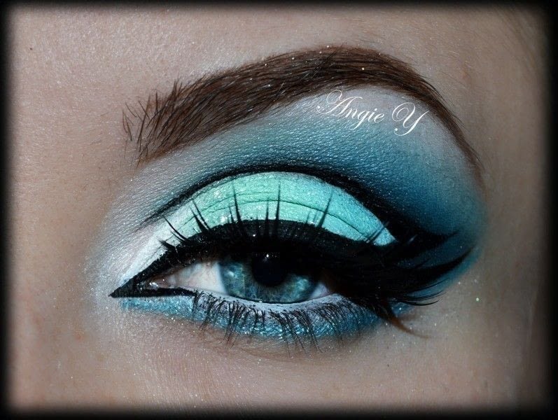 Turquoise · How To Create A Blue Eye Makeup Look · Beauty on Cut Out + Keep