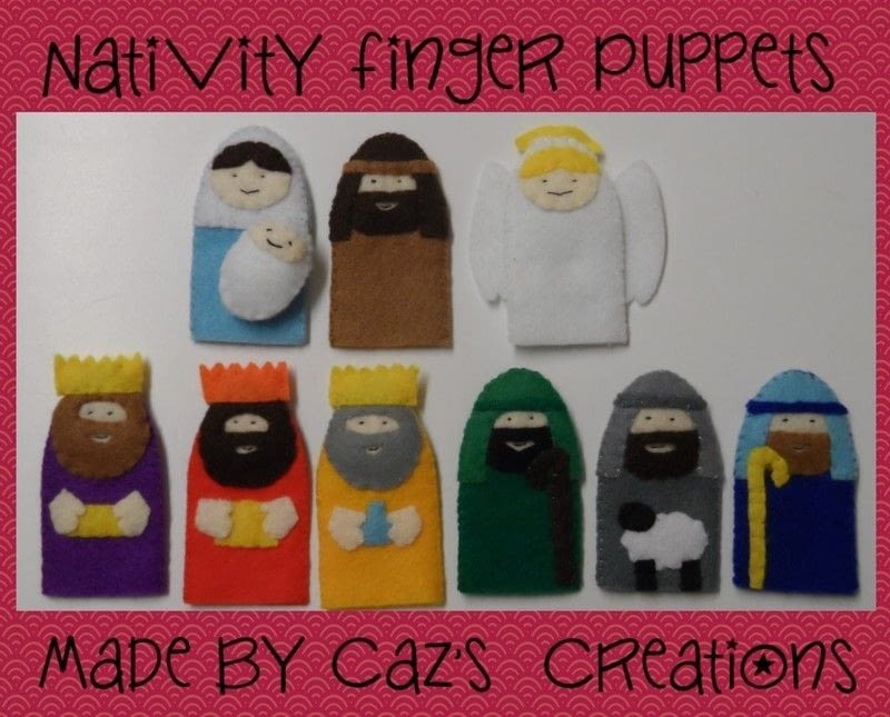 mary and joseph puppets