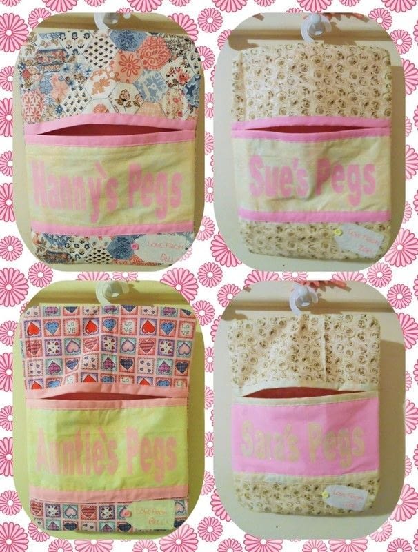 Personalised Peg Bag · How To Make A Peg Bag · Sewing on Cut Out + Keep · How To by Caz