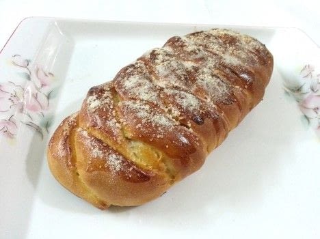 Jam Filled Bun .  Free tutorial with pictures on how to bake a challah bread in 13 steps by baking with milk, yeast, and butter. Inspired by food and baked treats. Recipe posted by Muhaiminah Faiz.  in the Recipes section Difficulty: Simple. Cost: 3/5.