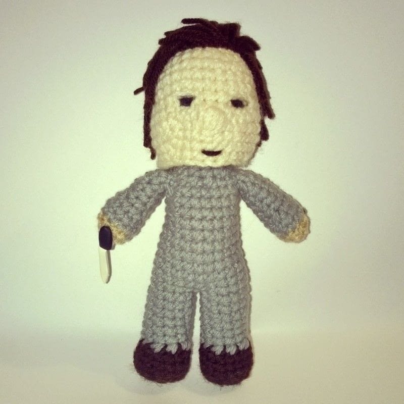 hook d crochet Horror Crochet Movie A · Characters Movie Plushie