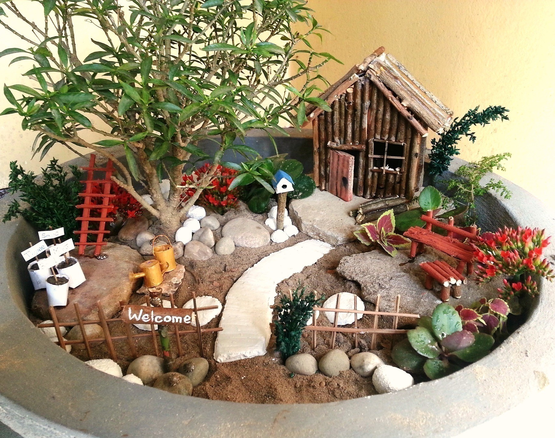 Decorate Miniature Garden · How To Make A Garden ...