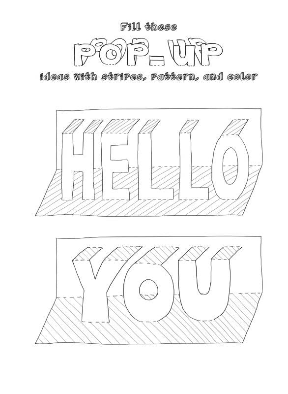 Pop Up Card 183 Extract From 3d Bubble Writer By Linda Scott 183 How To Make A Pop Up Card Card Letter Templates 2
