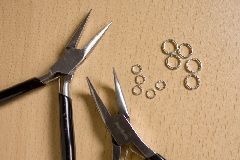 How To Use Jump Rings How To Open And Close A Jump Ring Jewelry On 