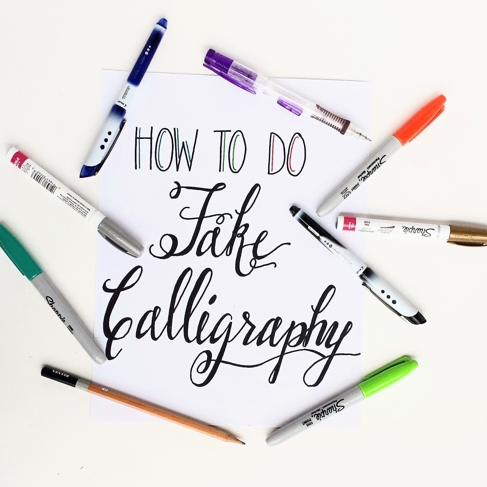 Learn  Pieces Calligraphy