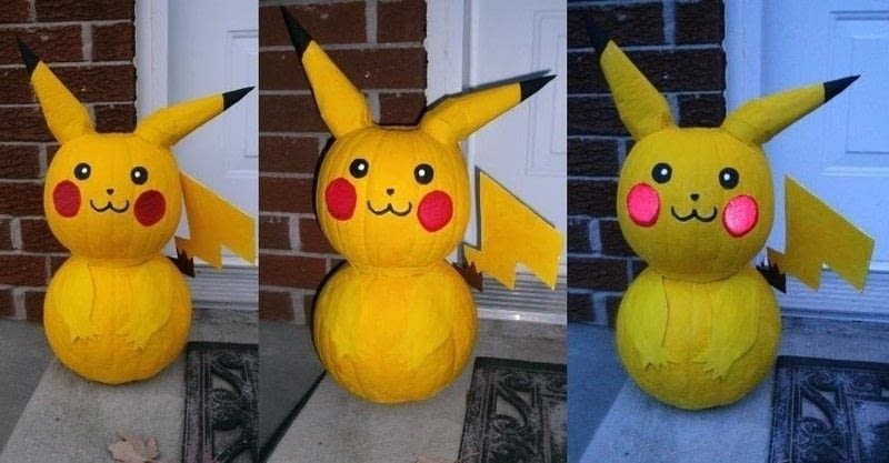 Pikachu Pumpkin · A Misc · Other on Cut Out + Keep · Creation by Crimsaros