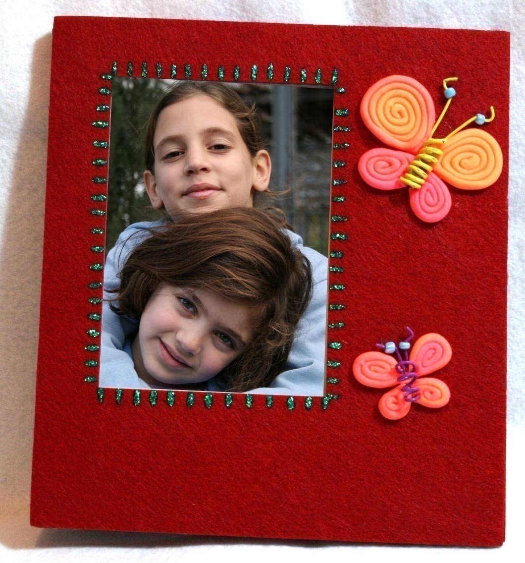 Valentines Day Mini Picture Frame · How To Make A Frame / Photo Holder