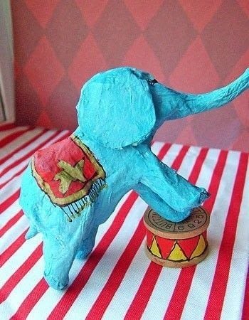 Easy Paper Mache Circus Animals Â· How To Make A Papier 