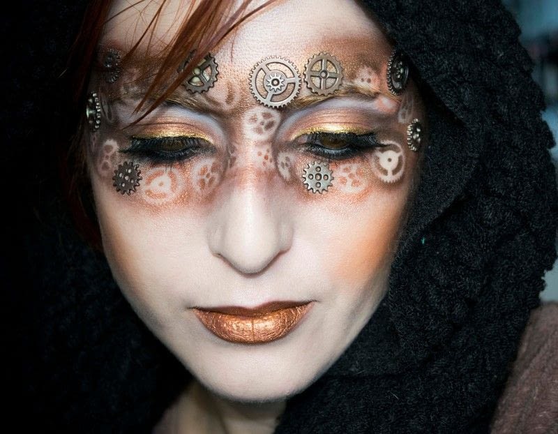Steampunk Mask · How To Create A Mask Face Makeup Look · Beauty on Cut
