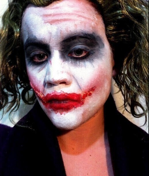 Joker Face Paint Shawna D Make Up Scary Halloween Face Painting