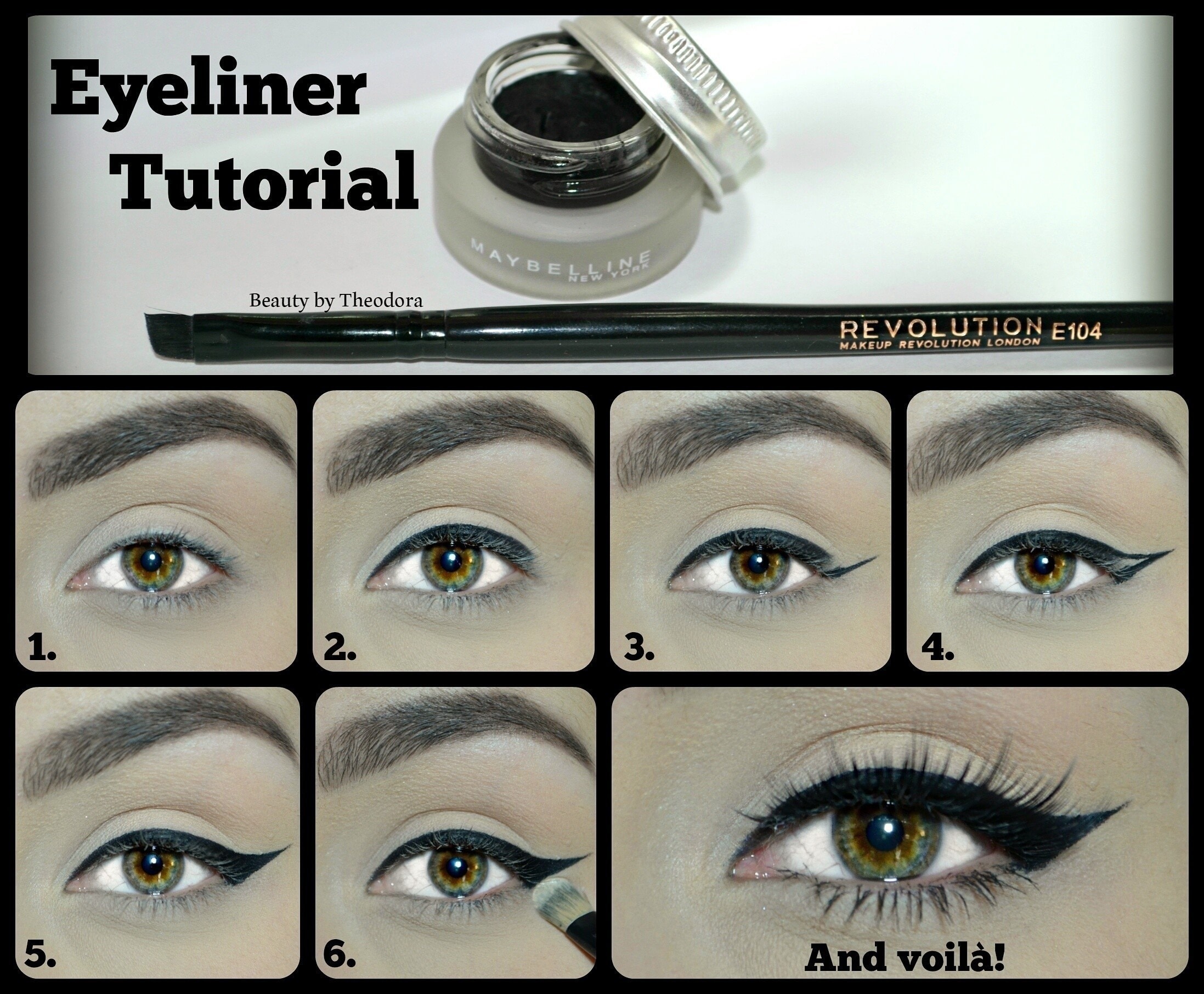 Winged Eyeliner Tutorial How To Create A Winged Eye Look Beauty On Cut Out Keep