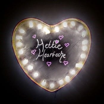 Turn an old chocolate box into a cute marquee light! .  Free tutorial with pictures on how to make a decorative light in under 60 minutes by decorating with chocolate box, chalkboard paint, and paint brush. Inspired by valentine's day and hearts. How To posted by Cat Morley.  in the Home + DIY section Difficulty: Simple. Cost: Cheap. Steps: 8