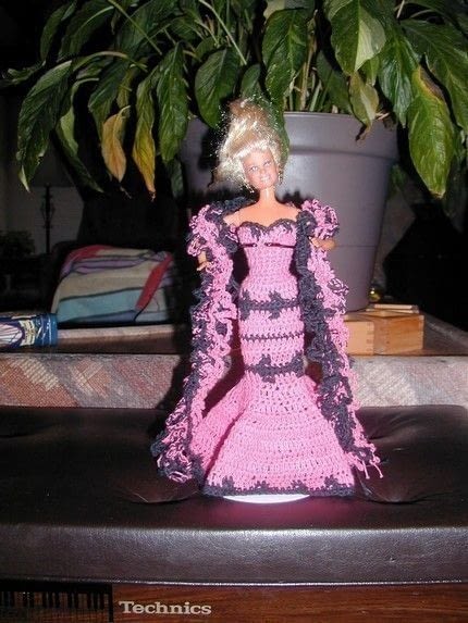 diy barbie gown