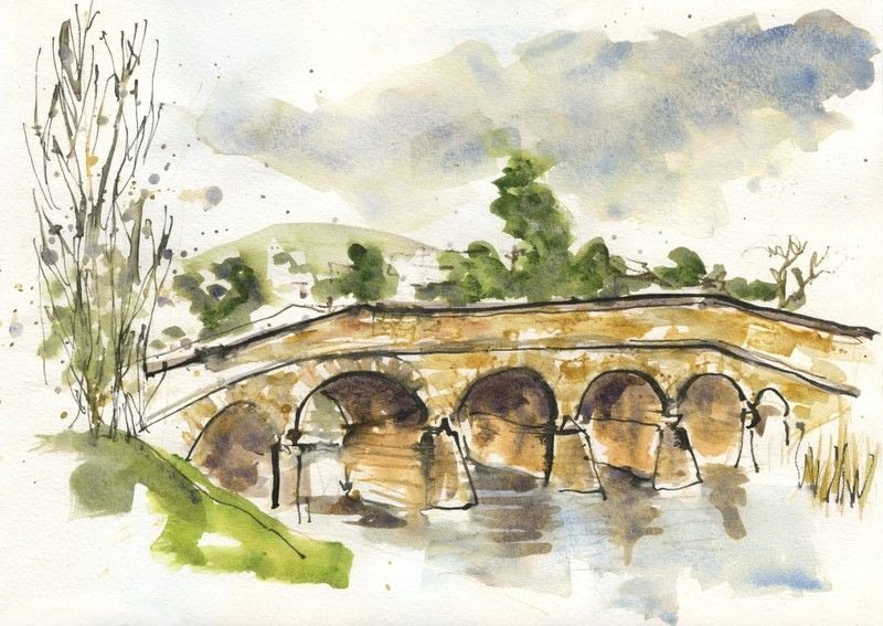 Quick Sketch Bridges · Extract from Five Minute Sketching: Architecture