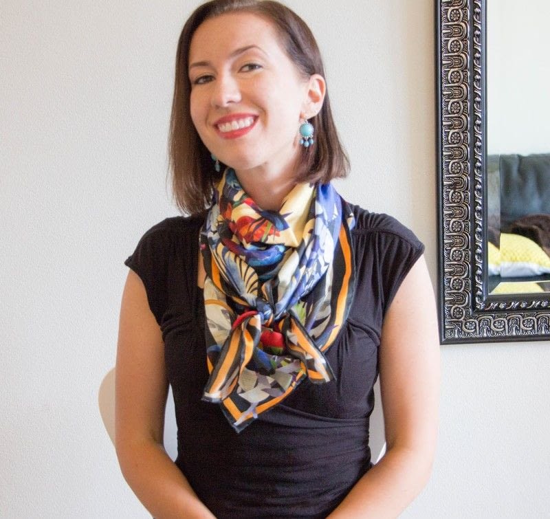 How To Tie A Silk Scarf · How To Make A Silk Scarf · Other on Cut Out + Keep