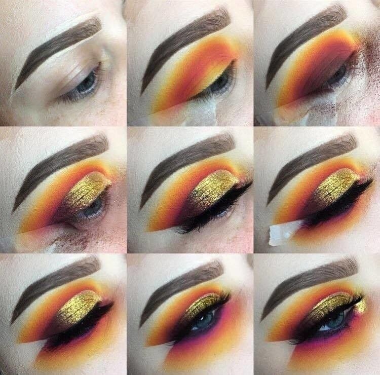 Sunset Cut Crease · How To Create A Sunburst Eye · Beauty on Cut Out + Keep