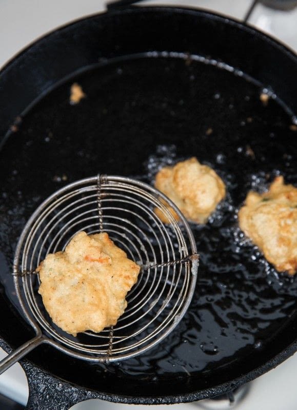 Rhode Island Clam Cakes · Extract from Fresh Fish by Trainer, Jennifer Thompson · How To Cook A