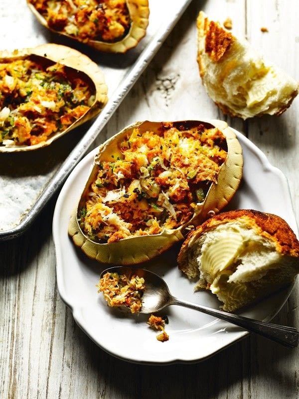 Crab Backs · Extract from Caribbean Modern by Shivi Ramoutar · How To