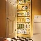 Behind The  Door Shelves