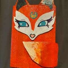 Lunar Kitsune Mini Journal