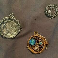 Wire Wrapped Lockets