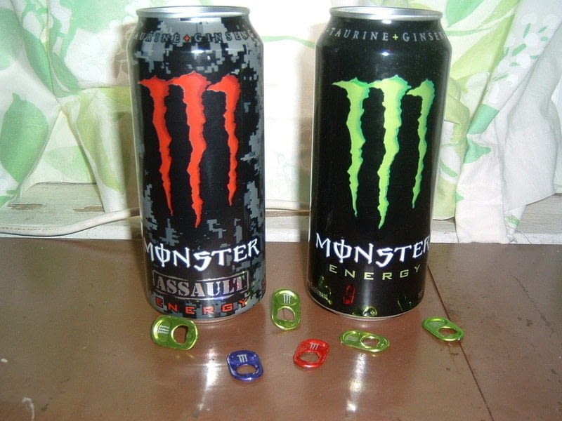 Monster Energy Earrings · A Pair Of Pop Tab Earrings · Jewelry Making
