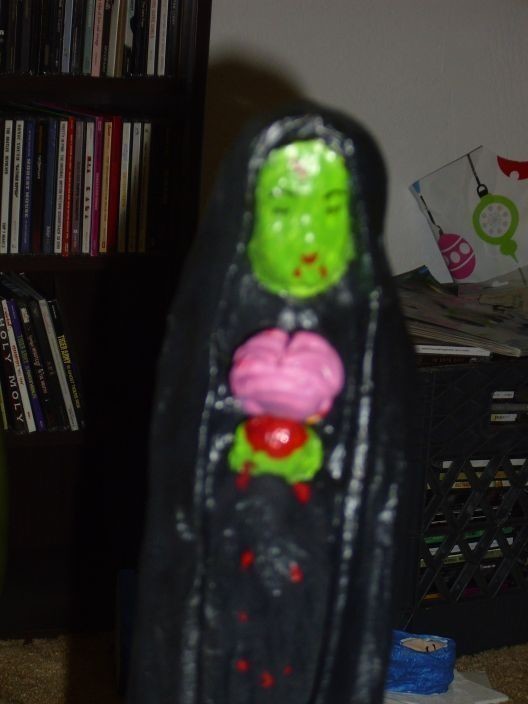 Zombie Girl · A Clay Zombie · Decorating on Cut Out + Keep · Creation