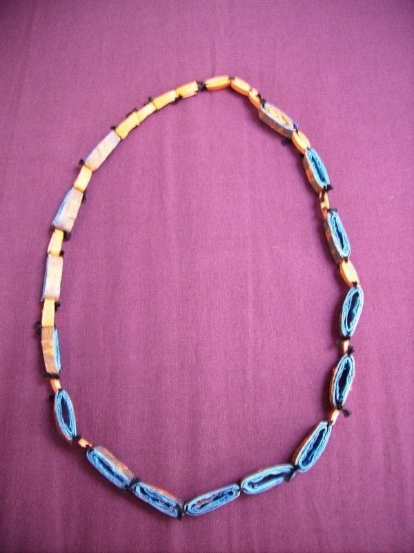 Melted Plastic Bag Necklace · A Recycled Necklace · Jewelry Making on