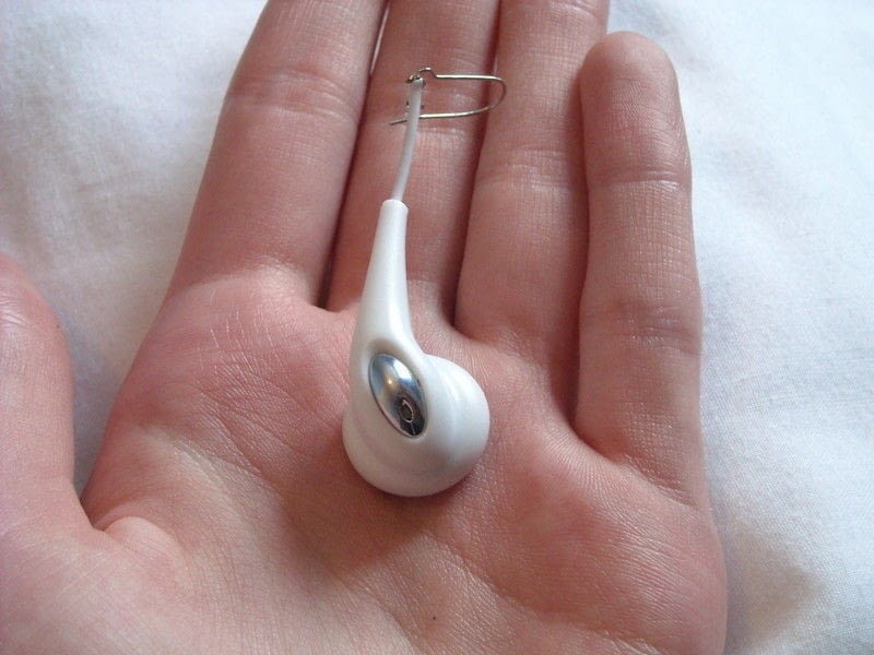 Earbud Earrings · A Pair Of Headphone Earrings · Version by Merdina