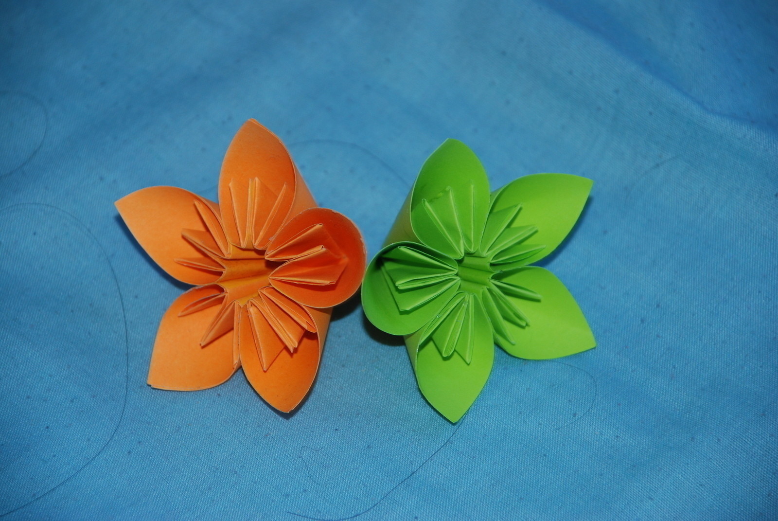 origami flower easy papel picado