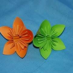 Post It Note Kusadama Flowers