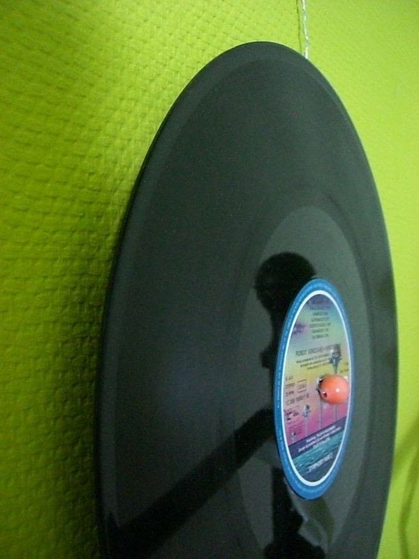 Vinyl Room Decoration · A Vinyl Record · Decorating on Cut Out + Keep
