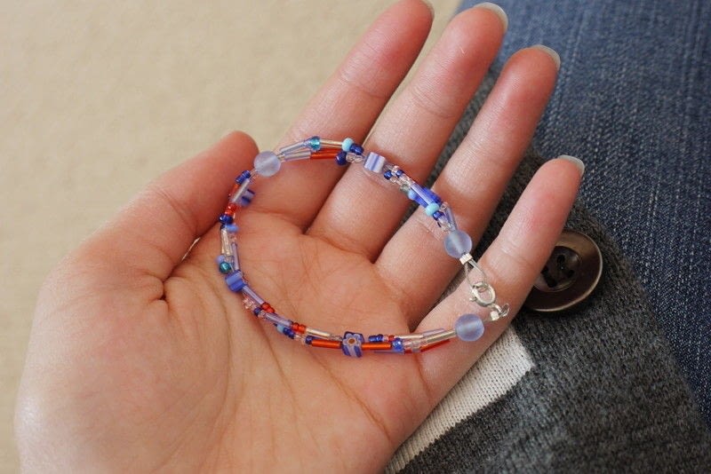 Cute Beaded Bracelet · A Beaded Bracelet · Jewelry Making on Cut Out + Keep