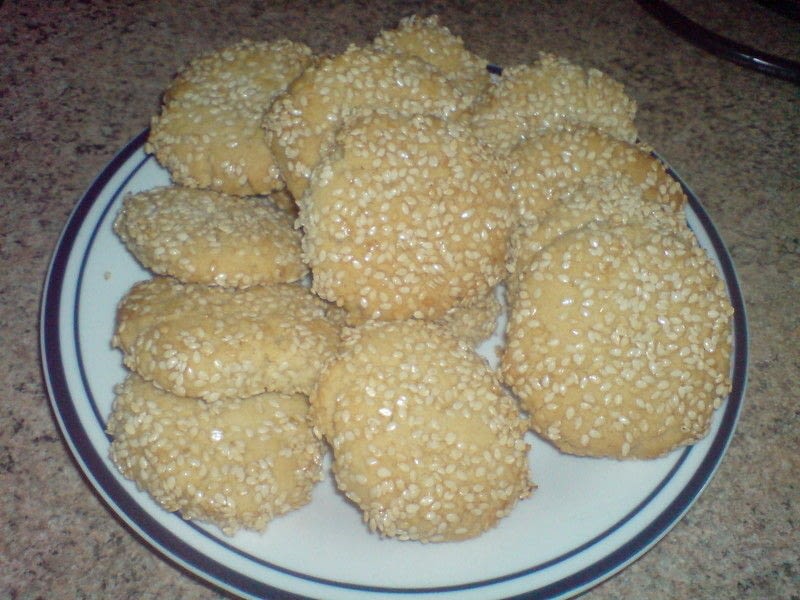 Greek Sesame Seed Cookies · How To Bake A Cookie · Baking on Cut Out + Keep