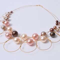 Ever Decreasing Circles Necklace