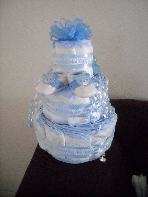 Diaper Cake ? A Diaper Cakes ? Decorating on Cut Out ...