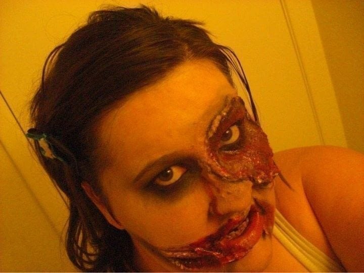 Rotting Flesh · A Cut / Gash · MakeUp Techniques on Cut Out + Keep