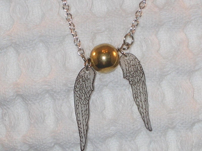 Golden Snitch · How To Make A Wing Pendant · Jewelry Making on Cut Out