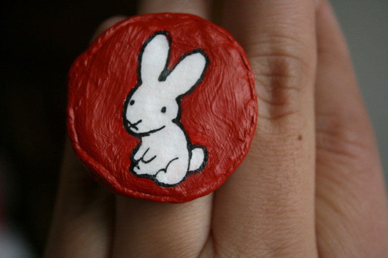 Paper Mâché Ring · How To Make A Paper Ring · Jewelry Making and Papier
