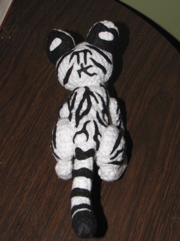 Amigurumi White Tiger ? A Tiger Plushie ? Crochet on Cut ...