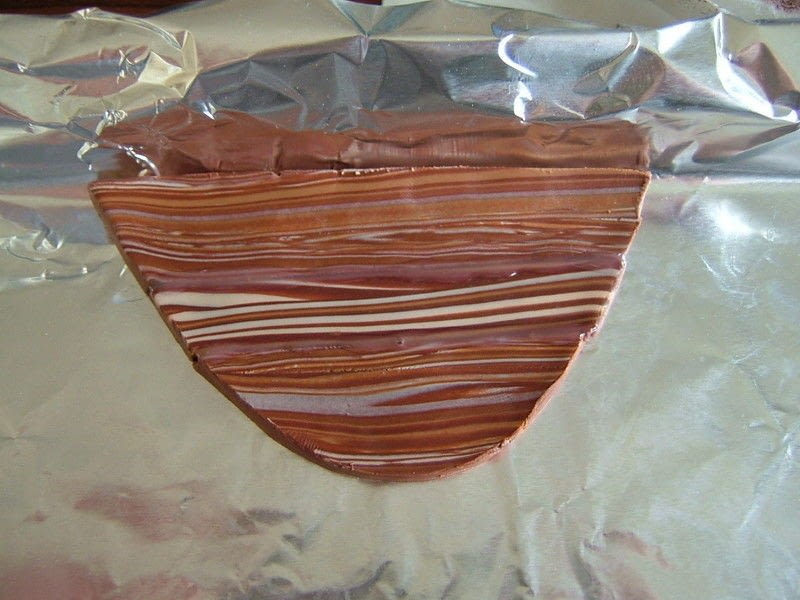 Woodgrain Polymer Clay · How To Make A Clay Canes · Molding on Cut Out