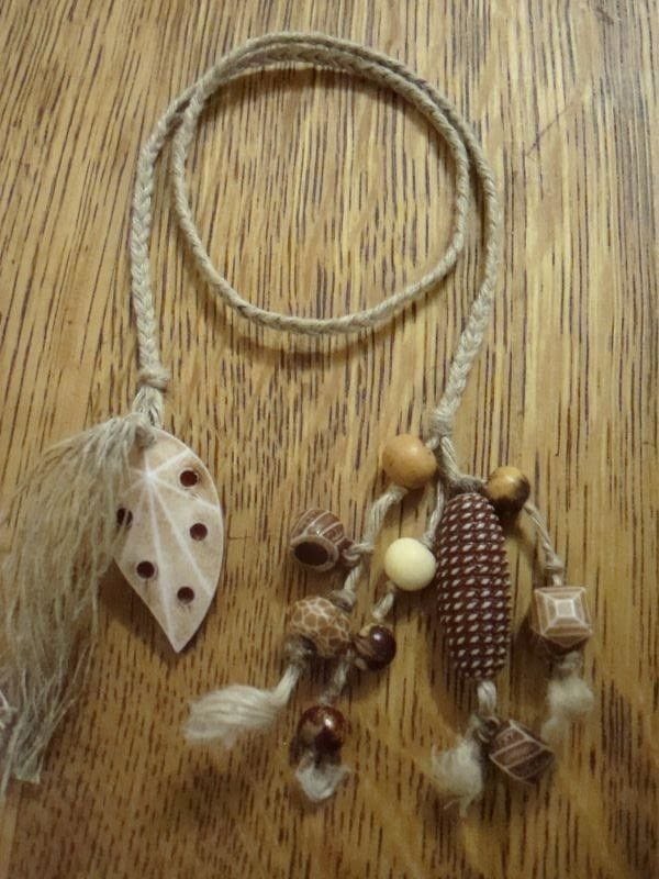 Braided/Crochet Beaded Bookmarks, Necklace, Bracelet Combo. · A Knit Or