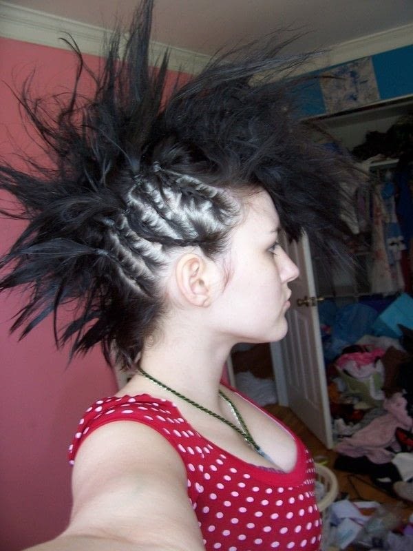 Braided Mohawk · A Mohawk Hairstyle · Hair Styling on Cut 