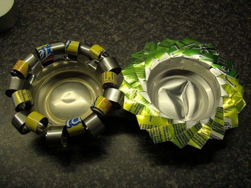 Soda/Beer Can Ashtrays · An Ashtray · Version by Nattie Gurl