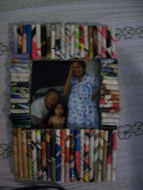Magazine Picture Frame · How To Make A Recycled Photo Frame