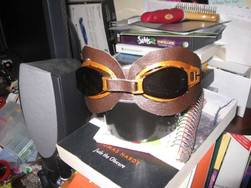 Steampunk Goggle Headband · A Pair Of Goggles · Decorating on Cut Out