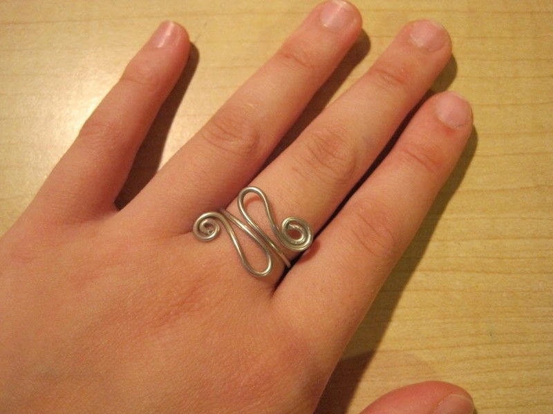 Metal Ring · A Wire Swirl Ring · Jewelry Making and Wirework on Cut Out
