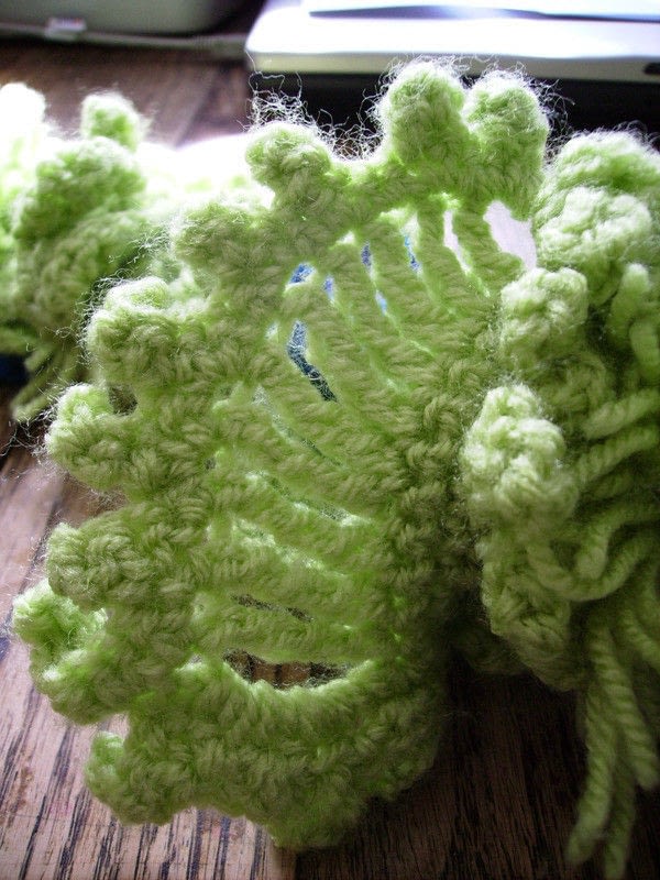 crochet scarf how a Flowering Scarf Crochet Scarf Scarf Knit Plant · A /